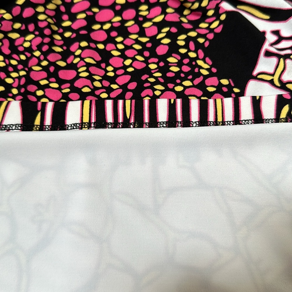 Christopher & Banks size L bright sleeveless dress top - Picture 4 of 5